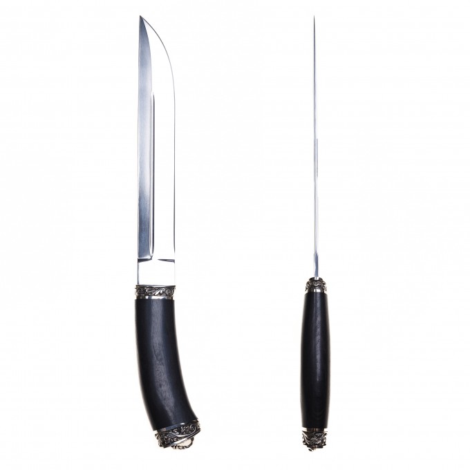 Нож BARK Пластун мельхиор литьё PLACTYH MELXIOP LITE